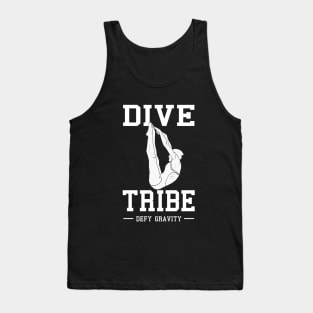 Womens Dive Tribe 2 Womens Springboard Platform Diver Tank Top